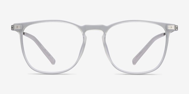 Avery Clear Plastic-metalEyeglass Frames from EyeBuyDirect, Front View
