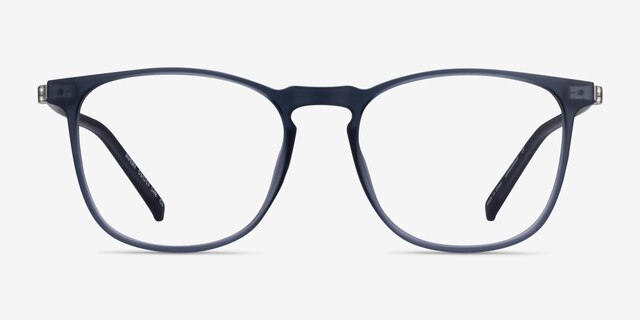 Avery Gris Plastic-metalMontures de lunettes de vue d'EyeBuyDirect, Vue de Face