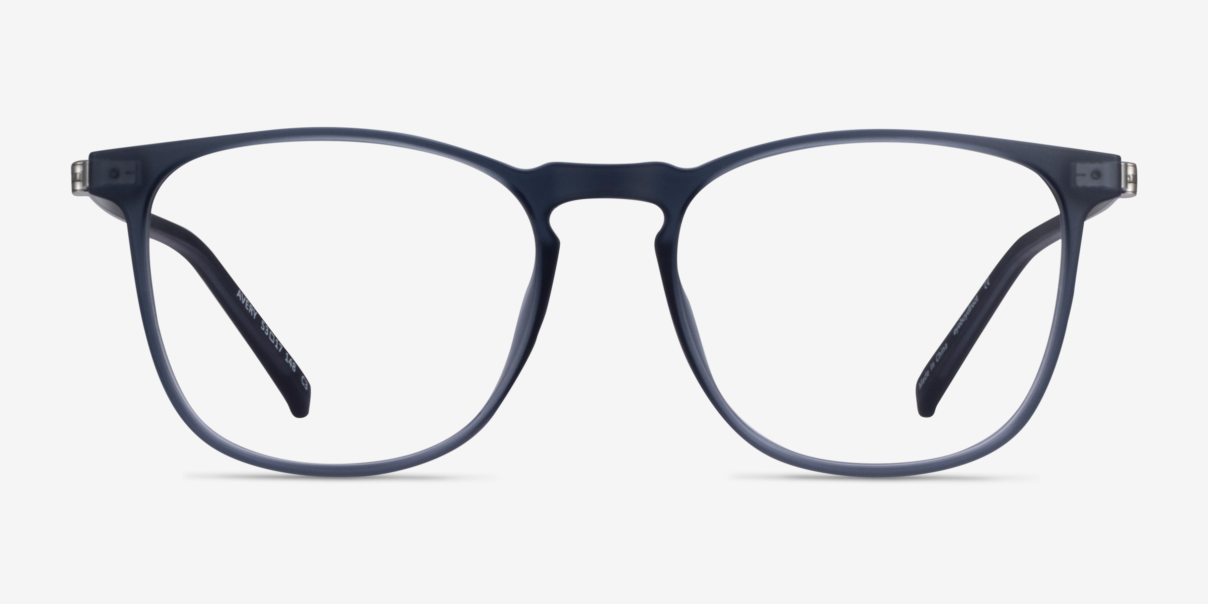 Avery Square Gray Full Rim Eyeglasses Eyebuydirect Canada