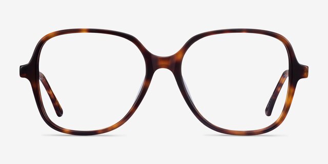 Corey Tortoise Acetate-metalEyeglass Frames from EyeBuyDirect, Front View