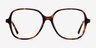 Corey Tortoise Acetate-metalEyeglass Frames from EyeBuyDirect, Front View
