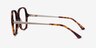 Corey Tortoise Acetate-metalEyeglass Frames from EyeBuyDirect, Side View