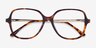Corey Tortoise Acetate-metalEyeglass Frames from EyeBuyDirect, Closed View