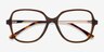 Corey Coffee Acetate-metalEyeglass Frames from EyeBuyDirect, Closed View