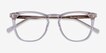 Vinyl Clear AcetateEyeglass Frames from EyeBuyDirect, Closed View