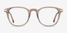 Giverny Clear Brown AcetateEyeglass Frames from EyeBuyDirect, Front View