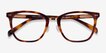 Biblio Tortoise Acetate, MetalEyeglass Frames from EyeBuyDirect, Closed View