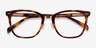 Biblio Tortoise Acetate-metalEyeglass Frames from EyeBuyDirect, Closed View