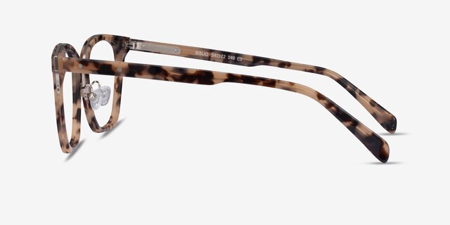 Biblio Ivory Tortoise Acetate-metalEyeglass Frames from EyeBuyDirect, Side View