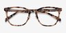 Biblio Ivory Tortoise Acetate-metalEyeglass Frames from EyeBuyDirect, Closed View