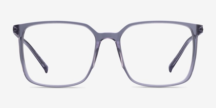 Easton Clear Gray Acetate-metal Eyeglass Frames from EyeBuyDirect