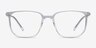 Pattern Clear AcetateEyeglass Frames from EyeBuyDirect, Front View