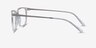 Pattern Clear AcetateEyeglass Frames from EyeBuyDirect, Side View