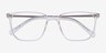 Pattern Clear AcetateEyeglass Frames from EyeBuyDirect, Closed View