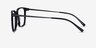 Pattern Black AcetateEyeglass Frames from EyeBuyDirect, Side View