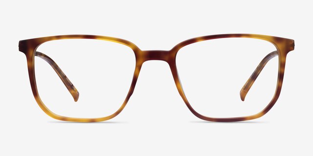 Pattern Tortoise AcetateEyeglass Frames from EyeBuyDirect, Front View