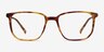 Pattern Tortoise AcetateEyeglass Frames from EyeBuyDirect, Front View