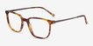 Pattern Tortoise AcetateEyeglass Frames from EyeBuyDirect, Angle View