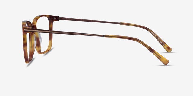 Pattern Tortoise AcetateEyeglass Frames from EyeBuyDirect, Side View