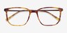 Pattern Tortoise AcetateEyeglass Frames from EyeBuyDirect, Closed View
