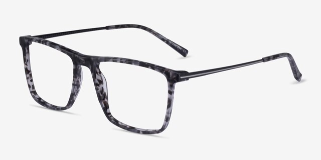 Cooper Gray Tortoise AcetateEyeglass Frames from EyeBuyDirect, Angle View