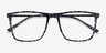Cooper Gray Tortoise AcetateEyeglass Frames from EyeBuyDirect, Closed View