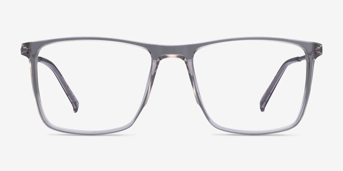 Cooper Clear Gray Acetate Eyeglass Frames from EyeBuyDirect