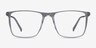Cooper Clear Gray AcetateEyeglass Frames from EyeBuyDirect, Front View