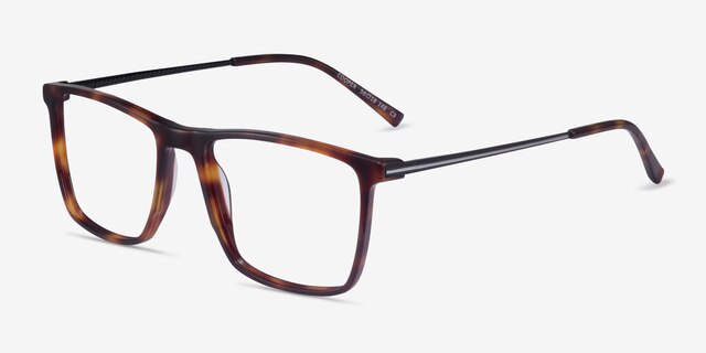 Cooper Écailles AcétateMontures de lunettes de vue d'EyeBuyDirect, Vue d'Angle