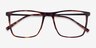 Cooper Écailles AcétateMontures de lunettes de vue d'EyeBuyDirect, Vue Rapprochée