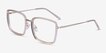 Remi Champagne Gold AcetateEyeglass Frames from EyeBuyDirect, Angle View