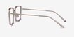 Remi Champagne Gold AcetateEyeglass Frames from EyeBuyDirect, Side View