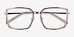 Remi Champagne Gold AcetateEyeglass Frames from EyeBuyDirect, Closed View