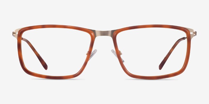 Kairo Tortoise Gold Acétate Montures de lunettes de vue d'EyeBuyDirect