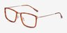 Kairo Tortoise Gold AcetateEyeglass Frames from EyeBuyDirect, Angle View