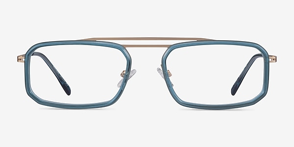 Watson Teal  Gold Acetate Eyeglass Frames