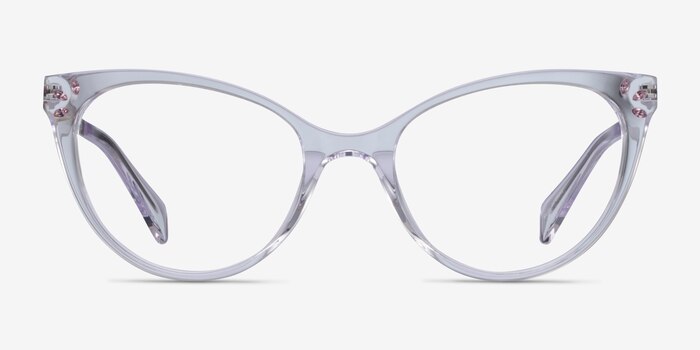 Beauty Clear Acetate-metal Eyeglass Frames from EyeBuyDirect