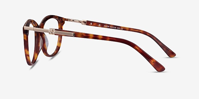 Glam Tortoise Acetate-metal Eyeglass Frames from EyeBuyDirect