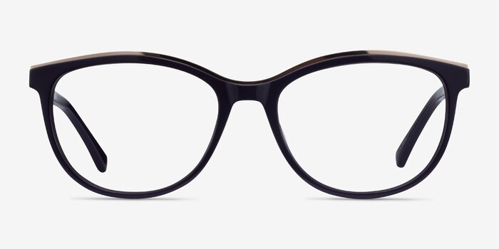 Glam Violet Acetate-metal Montures de lunettes de vue d'EyeBuyDirect