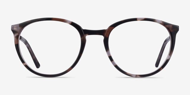 Mindful Ivory Tortoise AcetateEyeglass Frames from EyeBuyDirect, Front View