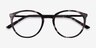 Mindful Ivory Tortoise AcetateEyeglass Frames from EyeBuyDirect, Closed View