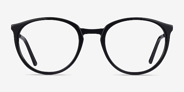 Mindful Black  Gold Acetate Eyeglass Frames