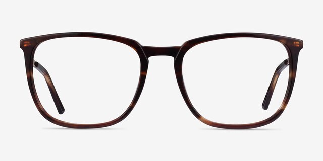 Domenico Tortoise  Gold AcetateEyeglass Frames from EyeBuyDirect, Front View