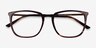 Domenico Tortoise  Gold AcetateEyeglass Frames from EyeBuyDirect, Closed View