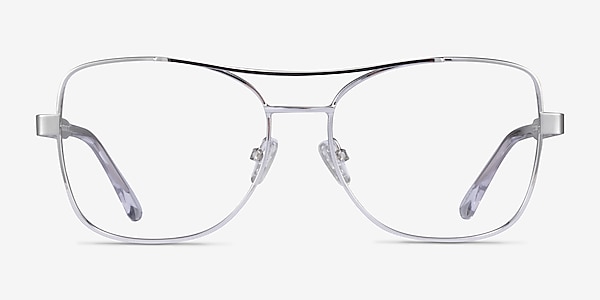 Romina Silver Acetate Eyeglass Frames
