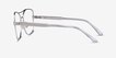 Romina Silver AcetateEyeglass Frames from EyeBuyDirect, Side View