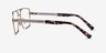 Colton Gold, Clear & Tortoise AcetateEyeglass Frames from EyeBuyDirect, Side View