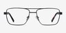 Colton Black & Tortoise AcetateEyeglass Frames from EyeBuyDirect, Front View