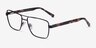 Colton Black & Tortoise AcetateEyeglass Frames from EyeBuyDirect, Angle View