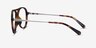Picture Matte Tortoise   Silver Plastic-metalEyeglass Frames from EyeBuyDirect, Side View